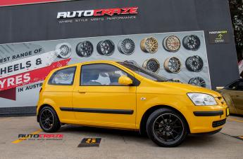 HYUNDAI GETZ HALO SATIN BLACK
